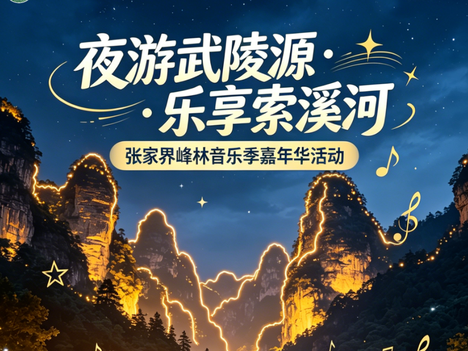 嗨翻五一！2026张家界峰林音乐季来了