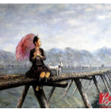 点赞！通道籍画家龙江飞省城举办个人油画展