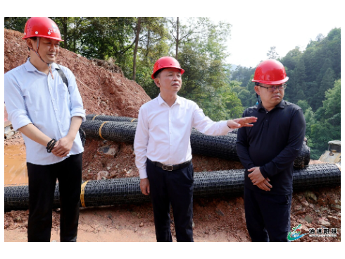 田刚专题调研S341双江至独坡公路项目建设