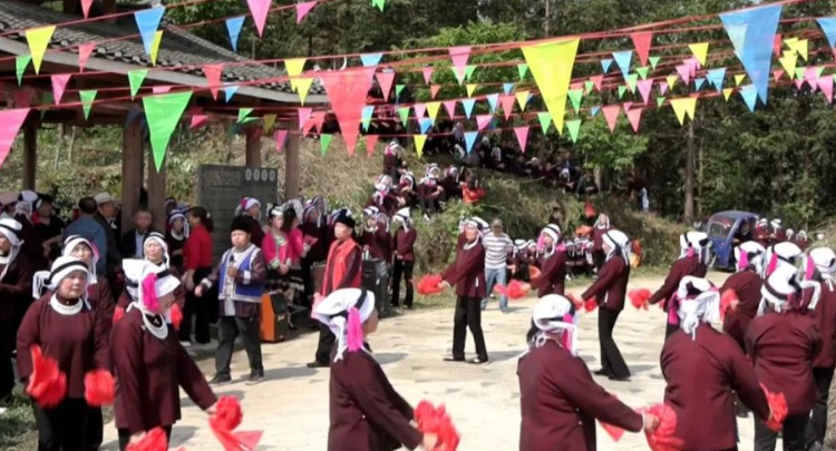 菁芜洲镇龙坪村：同谱民族团结曲 共唱幸福和谐歌