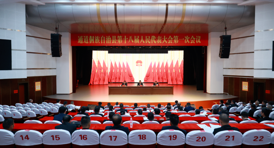 聚焦两会 | 通道侗族自治县第十八届人民代表大会第一次会议召开党员大会