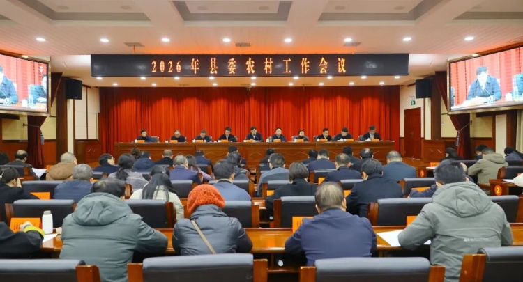 2026年县委农村工作会议召开