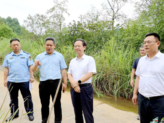 省第六生态环境保护督察组组长曹健华下沉通道督察