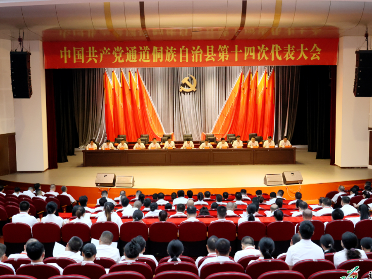 聚焦党代会丨中国共产党通道侗族自治县第十四次代表大会举行预备会议
