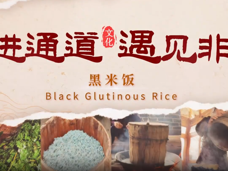 走进通道 遇见非遗丨黑米饭
