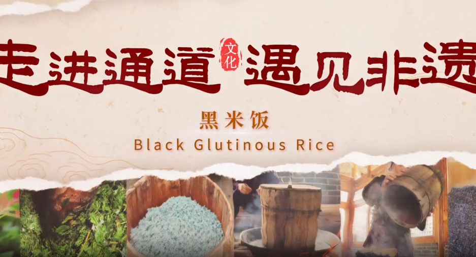 走进通道 遇见非遗丨黑米饭