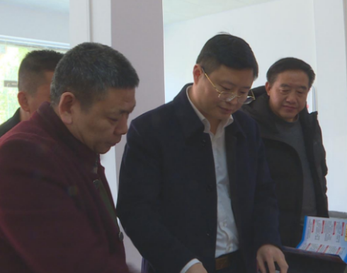 龚志桂到官岭镇督导村（社区）“两委”换届选举工作