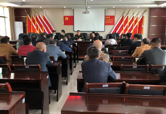 市领导到天堂山办事处宣讲党的二十大精神