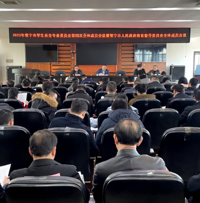 【视频】常宁切实抓好学生安全工作和教育督导工作