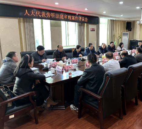 【视频】市人大常委会组织人大代表旁听庭审 零距离监督司法公正