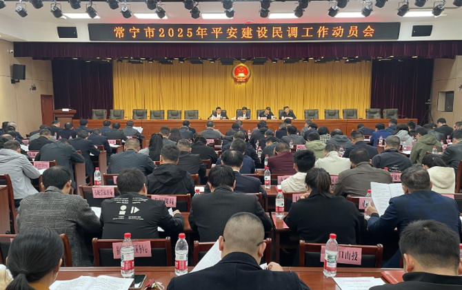 【视频】以“辛苦指数”换“幸福指数” 常宁打响综治民调攻坚战 