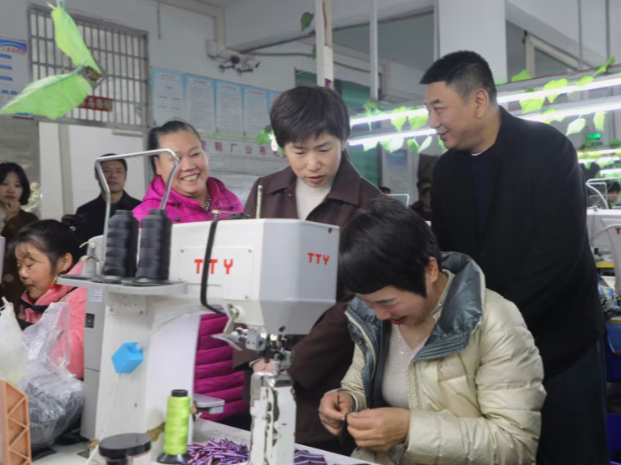 邓艳红调研稳就业工作