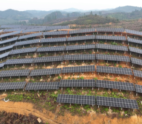 常宁蝶变 家乡新颜（2）绿色电流即将注入电网 常宁百万千瓦新能源基地首批光伏项目成功受电