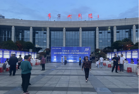 【视频】常宁市举办退役军人、军属夜场招聘会