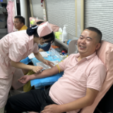 曲潭街道开展无偿献血活动