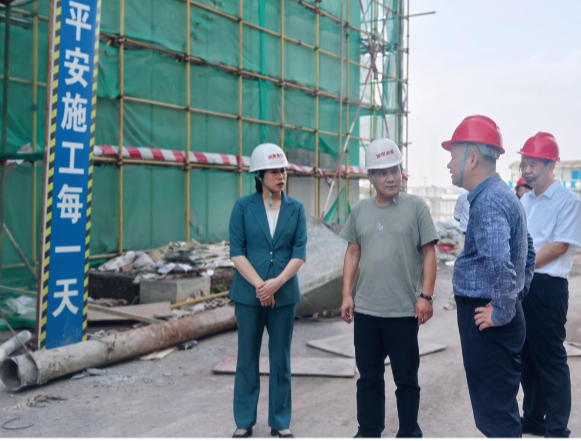 邓艳红赴水口山经开区调研节前安全生产工作