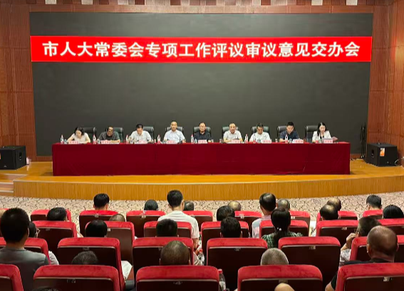 【视频】市人大常委会向市文旅广体局交办专项工作评议审议意见