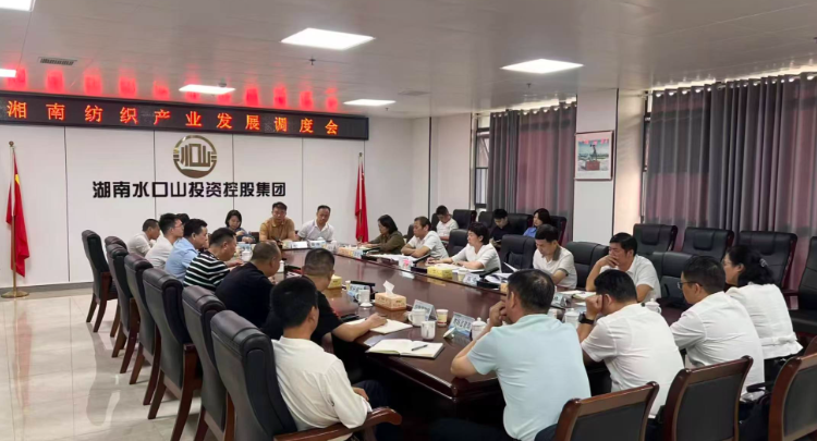 湘南纺织产业发展调度会召开