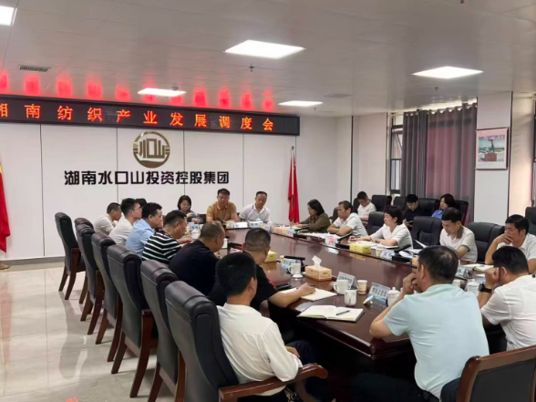 湘南纺织产业发展调度会召开