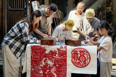 美丽常宁丨老宅聚巧手 剪纸传文脉