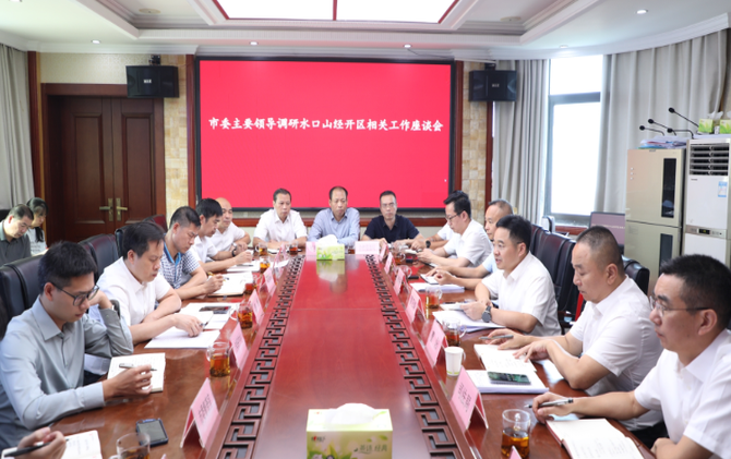 【视频】罗卫华到水口山经开区调研项目建设相关工作
