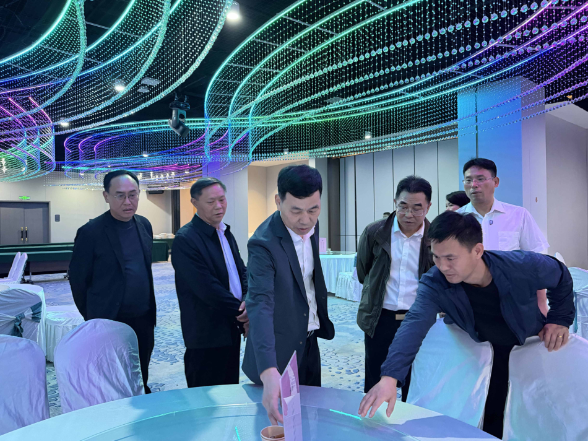 段鸣检查政协常宁市第十二届委员会第一次会议筹备工作