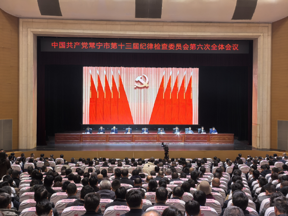 【视频】中共常宁市第十三届纪律检查委员会第六次全体会议召开