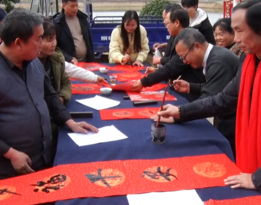 【视频】蓬塘乡：笔墨惠民暖乡村