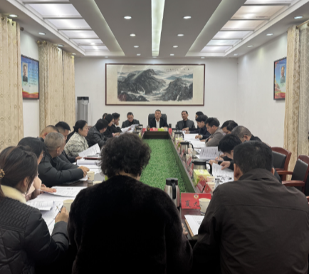 市政协提案审查委员会召开提案审查会议