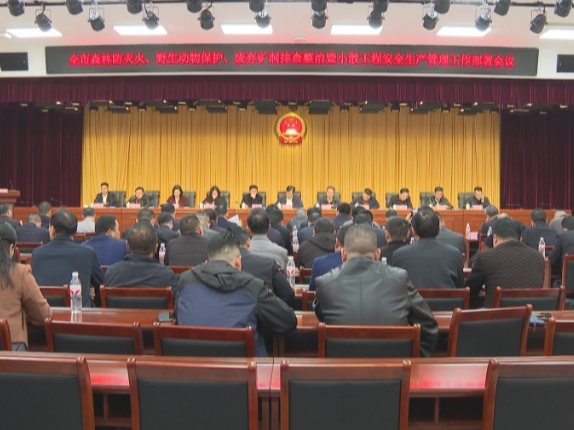 【视频】常宁市召开森林防灭火 野生动物保护 废弃矿硐排查整治暨小散工程安全生产管理工作部署会议