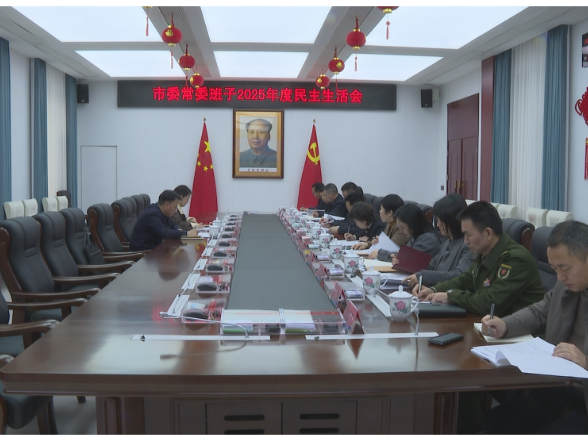 常宁市委常委班子2025年度民主生活会召开