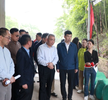 清远市连山壮族瑶族自治县政协考察团来常考察林下经济发展