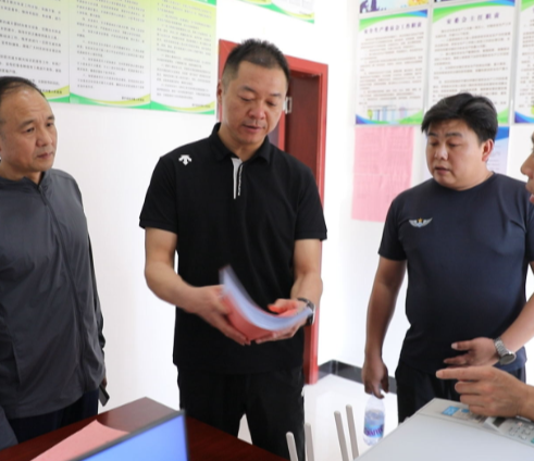 市领导到白沙镇调研防汛工作 