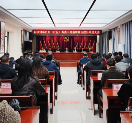 白沙镇：上好履职“第一课”激发实干新动能