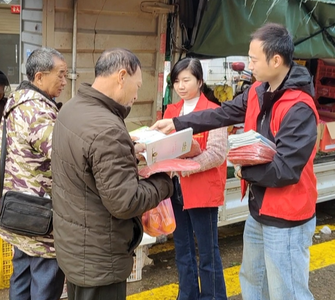 科普服务进集市 科学知识送身边