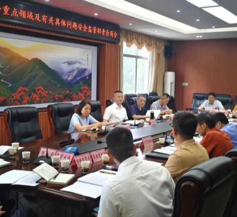 【视频】全市部分重点领域及有关具体问题安全监管职责会商会召开