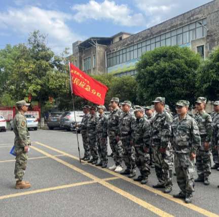 曲潭街道：点验整组砺精兵 实战实训强本领