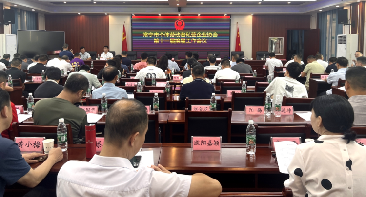 【视频】常宁市个私协会完成换届选举 聚力助推民营经济高质量发展