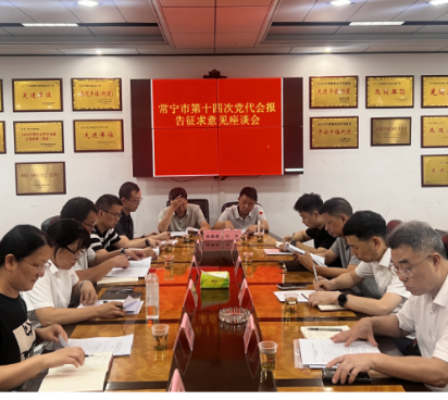 段鸣到柏坊镇就党代会报告征求意见