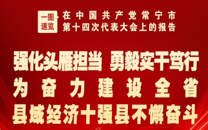 一图速览丨中国共产党常宁市第十四次代表大会报告