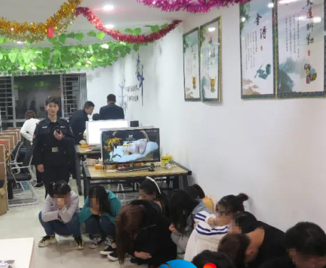 常宁公安打掉一“杀猪盘”电信网络诈骗团伙，抓获作案成员14人！