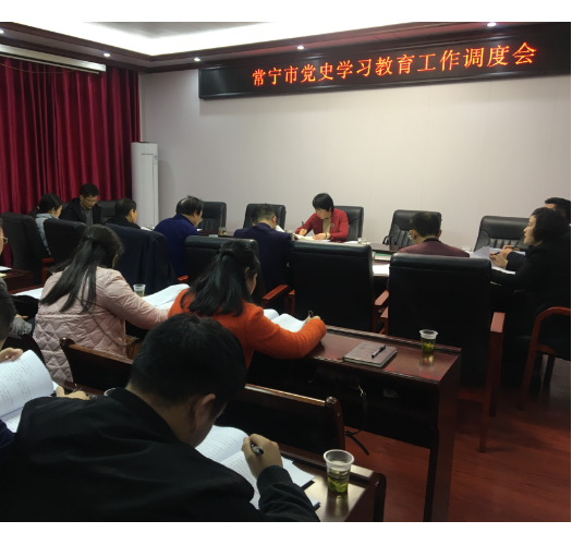 常宁召开党史学习教育工作调度会