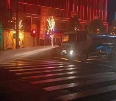 常宁城管在行动丨保障市农副产业批发市场正常开业