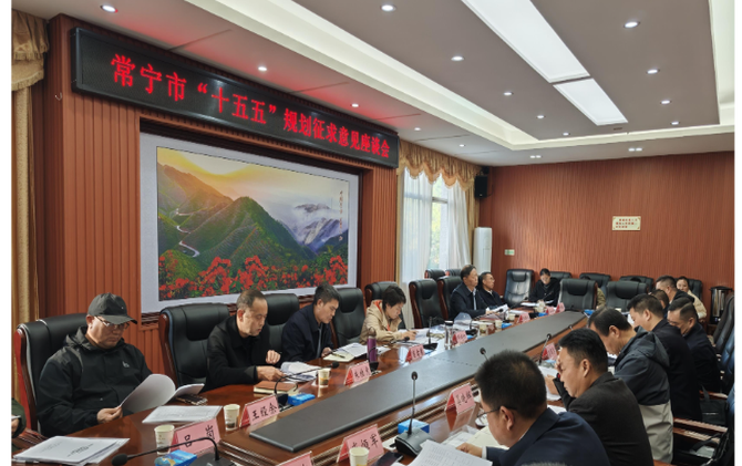常宁市“十五五”规划征求意见座谈会召开