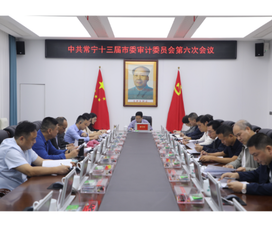 【视频】十三届市委审计委员会举行第六次会议  罗卫华主持并讲话 邓艳红出席