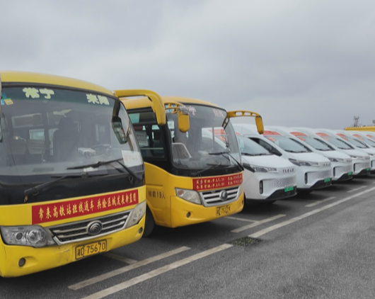 【视频】常宁至耒阳高铁站客运班线开通 高铁接驳“零换乘”