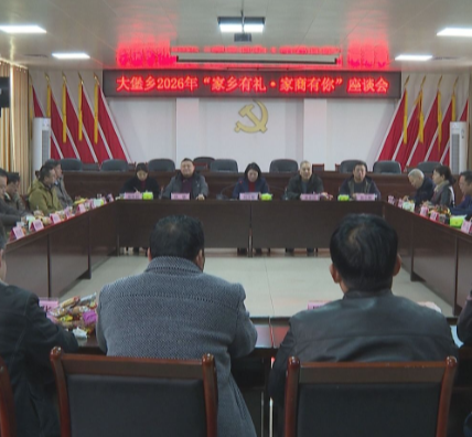 【视频】【新春走基层】大堡乡：叙乡情 汇贤智 谋发展 