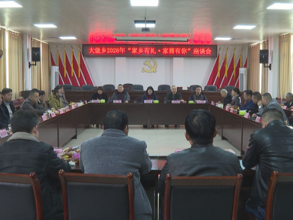 【视频】【新春走基层】大堡乡：叙乡情 汇贤智 谋发展 