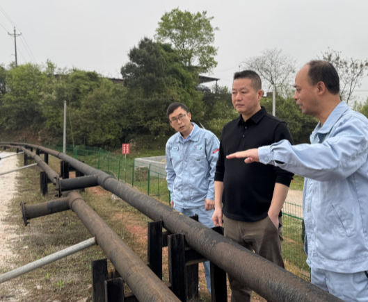 市领导督导安全生产工作