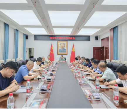 常宁市安全生产相关工作调度会召开